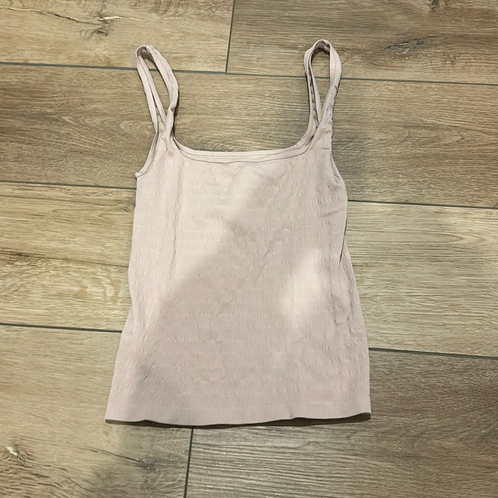 FREE PEOPLE, Cream pink TankTop, Size XS/S